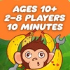 image:imageMonkey Mayhem Fun Card Game A Game of Champs chumps and Chimps Hilarious Strategy Game for 28 Players Ages 10  Includes 107 Cards Banana amp Wrench